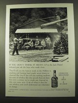 1972 Jack Daniel's Whiskey Ad - Don't Think it Heats Up - £14.50 GBP