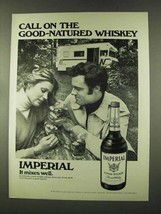 1973 Hiram Walker Imperial Whiskey Ad - £14.50 GBP