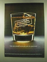 1973 Johnnie Walker Black Label Scotch Ad - Give Unto - £14.78 GBP
