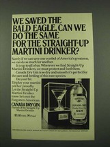 1973 Canada Dry Gin Ad - Saved the Bald Eagle - $18.49