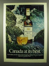 1974 Canadian Mist Whisky Ad - Canada At Best - £14.54 GBP