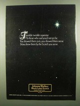 1974 Johnnie walker Black Label Scotch Ad - Twinkle - £14.78 GBP