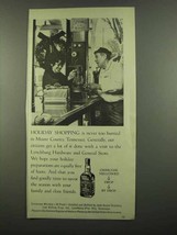 1974 Jack Daniels Whiskey Ad - Holiday Shopping - $18.49