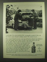 1974 Jack Daniels Whiskey Ad - Visitors to Our Hollow - £14.56 GBP