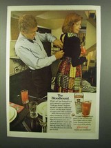 1974 Smirnoff Vodka Ad - The Bloodhound - £14.56 GBP