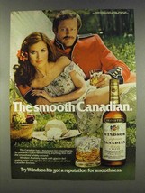 1977 Windsor Canadian Whisky Ad - Smooth - £14.45 GBP