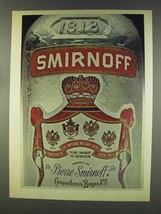 1977 Smirnoff Silver Vodka Ad - £14.46 GBP