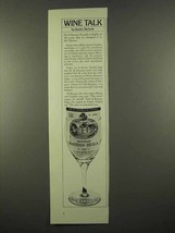 1975 Austin, Nichols Chateau Rausan Segla Wine Ad - £14.74 GBP