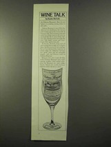 1975 Austin, Nichols Chateau Bouscaut Wine Ad - £14.74 GBP