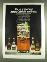 1978 Arrow Cordials Ad - Blackberry Brandy, Caramella - £14.78 GBP