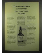 1975 Maker&#39;s Mark Whisky Ad - Only The Best Will Do - £14.55 GBP