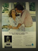 1977 Puerto Rican Rums Ad - Pleasure Going to Last - £14.65 GBP