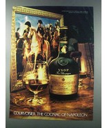 1981 Courvoisier V.S.O.P. Cognac Ad - of Napoleon - £14.55 GBP