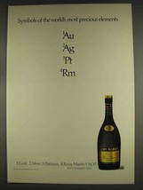 1978 Remy Martin V.S.O.P. Cognac Ad - Precious Elements - $18.49