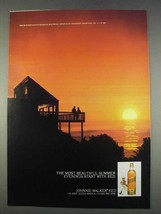 1982 Johnnie Walker Red Label Scotch Ad - Summer - £14.76 GBP