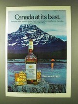 1979 Canadian Mist Whisky Ad - At Best - $18.49