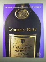 1984 Martell Cordon Bleu Cognac Ad - Extravagant - £14.78 GBP