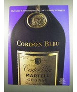 1984 Martell Cordon Bleu Cognac Ad - Extravagant - £14.78 GBP