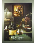 1984 Courvoisier Cognac Ad - Le Cognac de Napoleon - £14.78 GBP