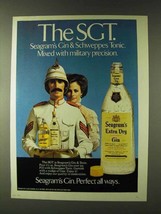 1979 Seagram&#39;s Extra Dry Gin Ad - The SGT - $18.49