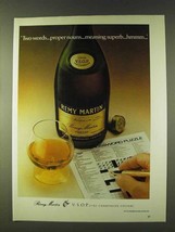 1979 Remy Martin Cognac Ad - Two Words Proper Nouns - $18.49