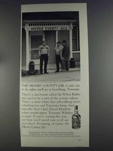 1980 Jack Daniel's Whiskey Ad - The Moore County Jail - £14.76 GBP