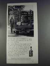 1980 Jack Daniel's Whiskey Ad - After We Use a Barrel - $18.49