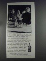 1980 Jack Daniel&#39;s Whiskey Ad - The Supreme Judges - £14.78 GBP