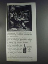 1980 Jack Daniel's Whiskey Ad - Men Like Lawrence Burns - $18.49