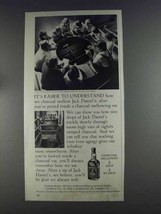 1980 Jack Daniel's Whiskey Ad - Easier To Understand - $18.49