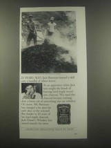 1985 Jack Daniel&#39;s Whiskey Ad - Jack Bateman Learned a Skill - $18.49