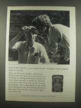 1985 Jack Daniel's Whiskey Ad - You Can Taste a Secret - £14.48 GBP