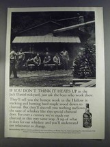 1980 Jack Daniel's Whiskey Ad - Think it Heats Up - $18.49