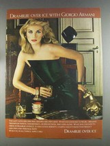 1980 Drambuie Liqueur Ad - With Giorgio Armani - $18.49