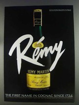 1980 Remy Martin Cognac Ad - The First Name - £14.53 GBP