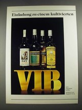 1977 John Peter Dry Sherry, Chartreuse, Cutty Sark Scotch Ad - in German - $18.49