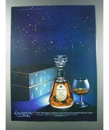 1981 Courvoisier V.O.C. Cognac Ad - Baccarat Crystal - £14.78 GBP