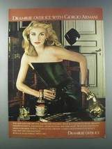 1981 Drambuie Liqueur Ad - Over Ice with Giorgio Armani - $18.49