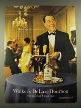 1965 Walker&#39;s DeLuxe Bourbon Ad - Nothing Else Quite Measures Up - £14.61 GBP