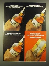 1975 Old Forester Whiskey Ad - Old Grand-Dad Ready For Retirement - £14.50 GBP