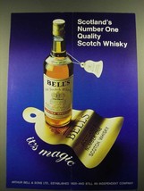 1979 Bell&#39;s Scotch Ad - Scotland&#39;s Number One Quality - £14.53 GBP