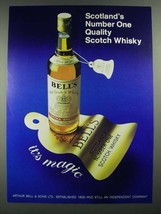 1980 Bell's Scotch Ad - Scotland's Number One Quality - $18.49