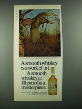 1980 Wild Turkey Bourbon Ad - Smooth Whiskey is a Work of Art - £14.78 GBP