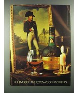 1983 Courvoisier Cognac Ad - The Cognac of Napoleon - £14.55 GBP