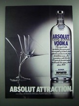 1988 Absolut Vodka Ad - Absolut Attraction - $18.49