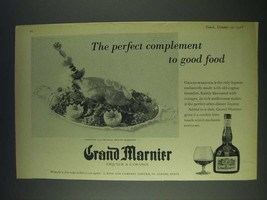 1958 Grand Marnier Liqueur Ad - The perfect complement to good food - £13.82 GBP