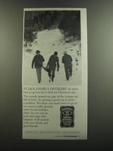 1986 Jack Daniel's Whiskey Ad - we never have to go too far - $18.49