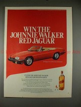 1988 Johnnie Walker Ad w/ Jaguar XJ-S Convertible!! - £14.76 GBP