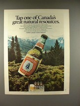 1979 Molson Ale Beer Ad - Canada Natural Resources - £14.77 GBP