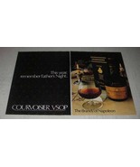 1981 Courvoisier VSOP Cognac Ad - Father&#39;s Night - £14.55 GBP